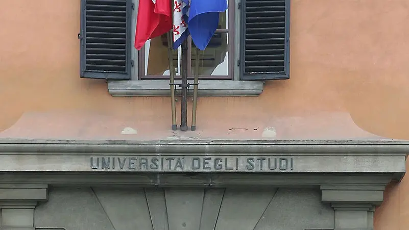 La facciata del sede del rettorato dell'Università di Firenze. MAURIZIO DEGLI INNOCENTI / ANSA