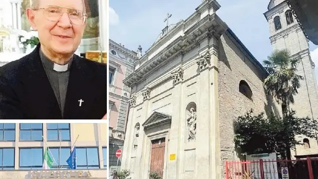 Don Luciano Cavazzana e la chiesa di San Daniele