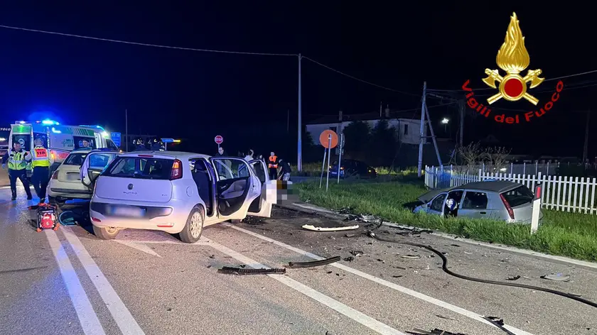 L'incidente di Codevigo dove sono rimaste ferite cinque persone