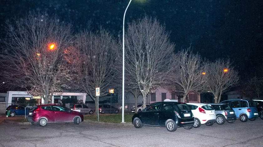 bagnoli di sopra 20/03/2015 via matteo molini - luogo dove è avvenuto il ritrovamento di un morto di overdose all'interno della sua auto ph zangirolami