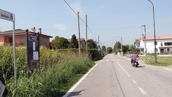 PROTESTA VIA SOTTOMARINA ABANO MALAGOLI
