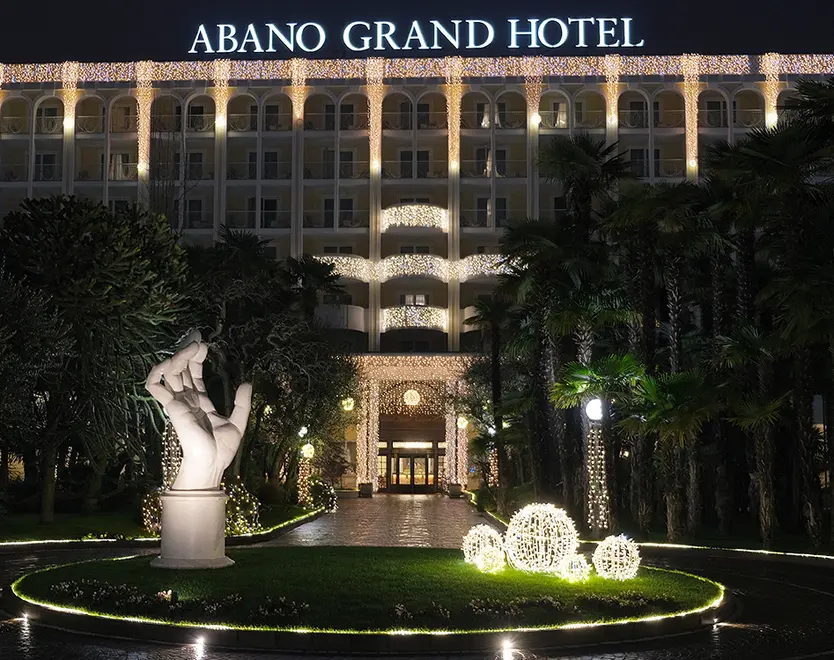 POLETTO-FOTOPIRAN-ABANO TERME-LUMINARIE HOTEL GRAND HOTEL ABANO