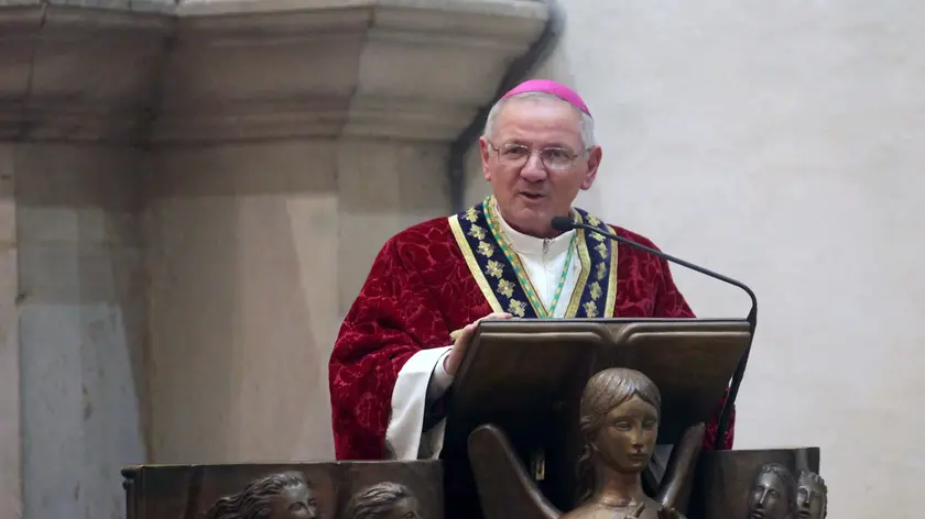 BASCHIERI-AGENZIA BIANCHI-PADOVA - MESSA DEL VESCOVO A SANTA GIUSTINA