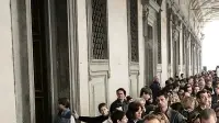 Code davanti agli Uffizi