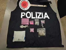 La droga sequestrata dalla polizia a Padova