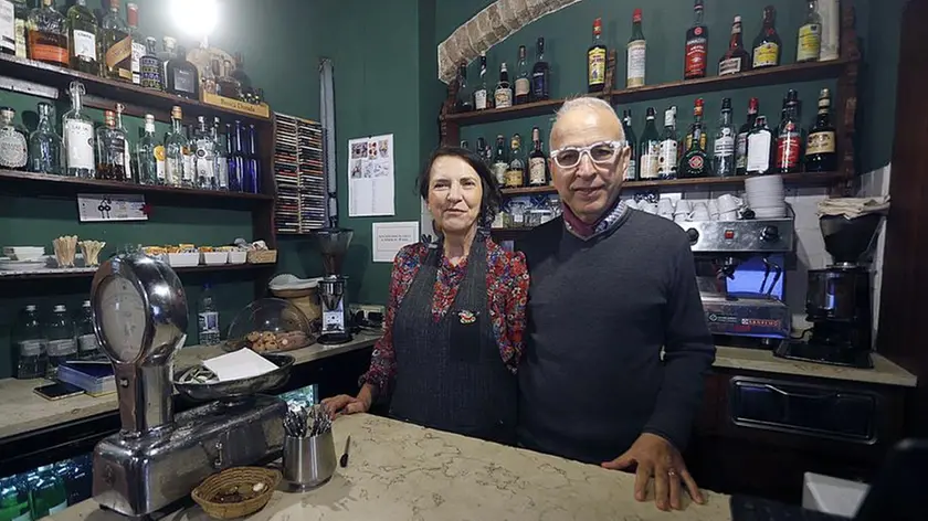 Paola Corda e Reza Ashgari, titolari della Piccola trattoria a Padova