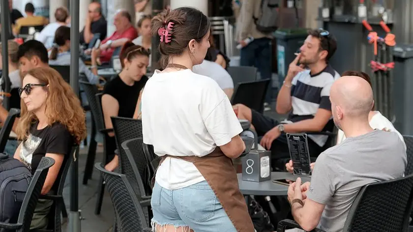 Studenti-lavoratori (foto Bianchi)