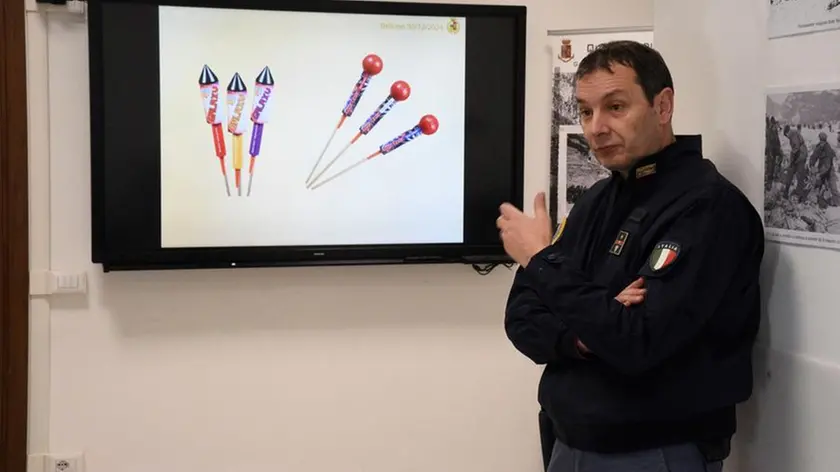 Andrea Faccin, artificiere della questura di Belluno