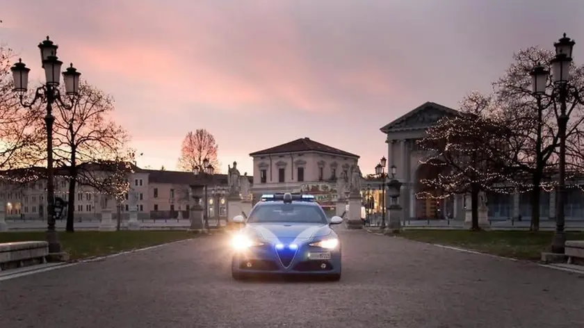 Polizia in Prato della Valle