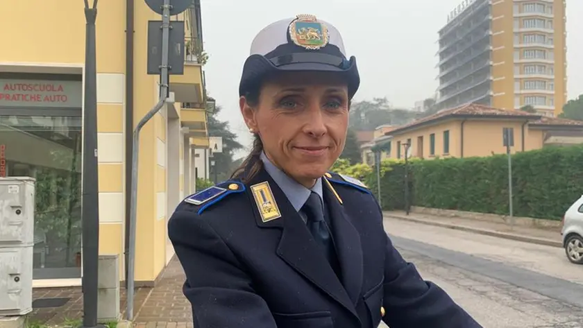 La comandante della Polizia locale, Cristina Moro