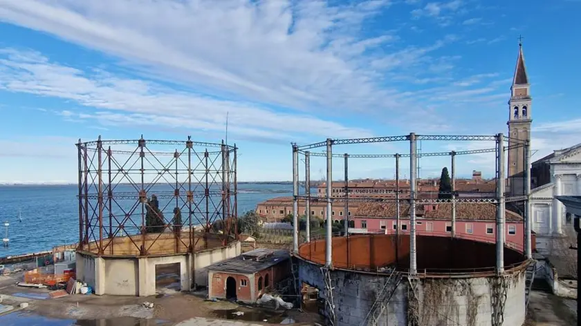 I gasometri di San Francesco della Vigna a Venezia