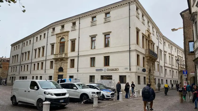 Palazzo Foscarini in piazza Eremitani, divenuto in parte sede del Conservatorio di Padova