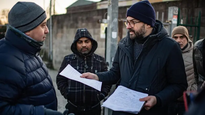 Mattero Cesaretto dialoga con il responsabile Lgt di Pero