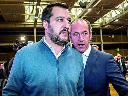 Matteo Salvini e Luca Zaia