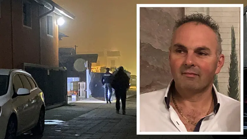 La tragedia la sera del 24 gennaio, in via Ceron a Padova. A destra, Mauro Stocco, 57 anni.