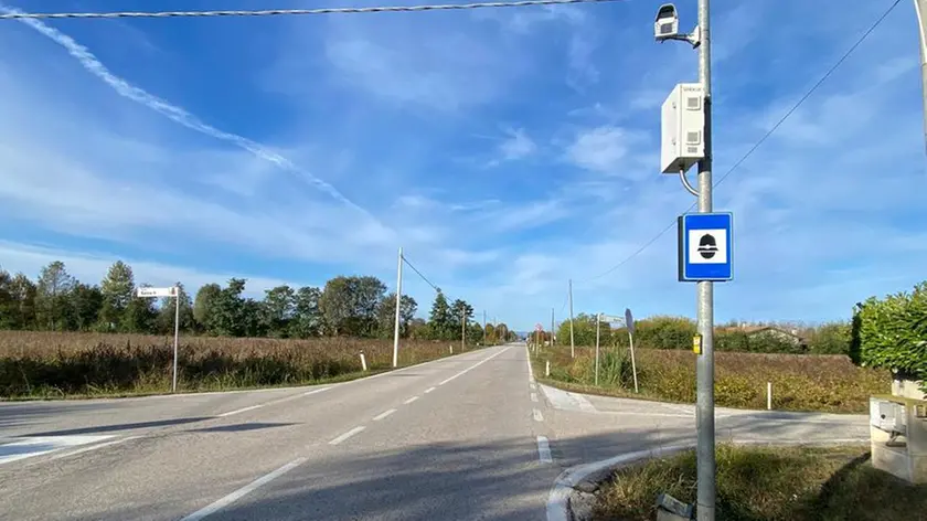 L’autovelox che verrà riacceso a San Giorgio in Bosco