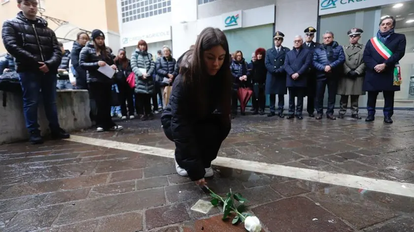 Giornata della memoria (foto Corini/agenzia Bianchi)