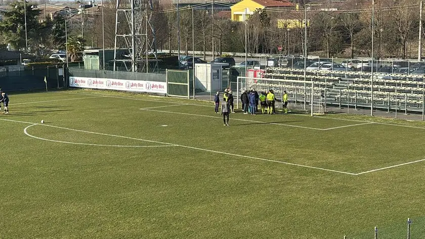 Il campo da calcio di Campodarsego