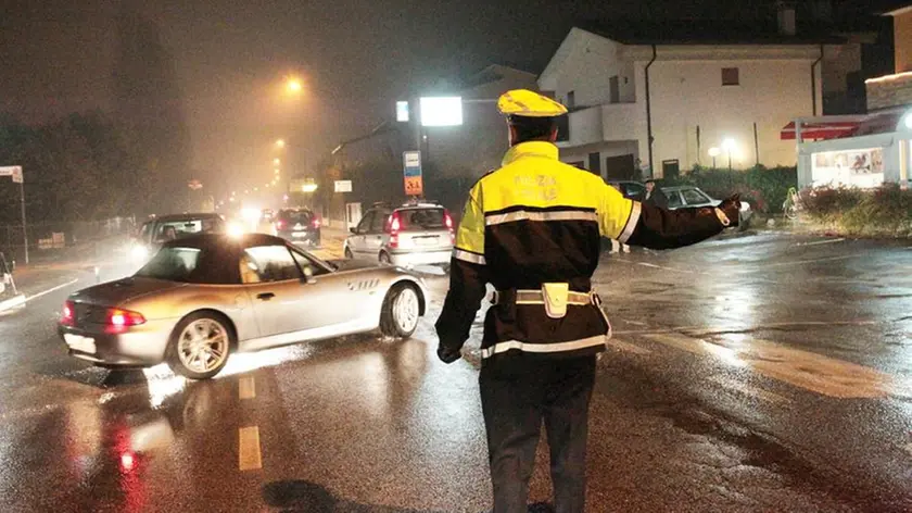 Intervento della Polizia Locale alle Terme