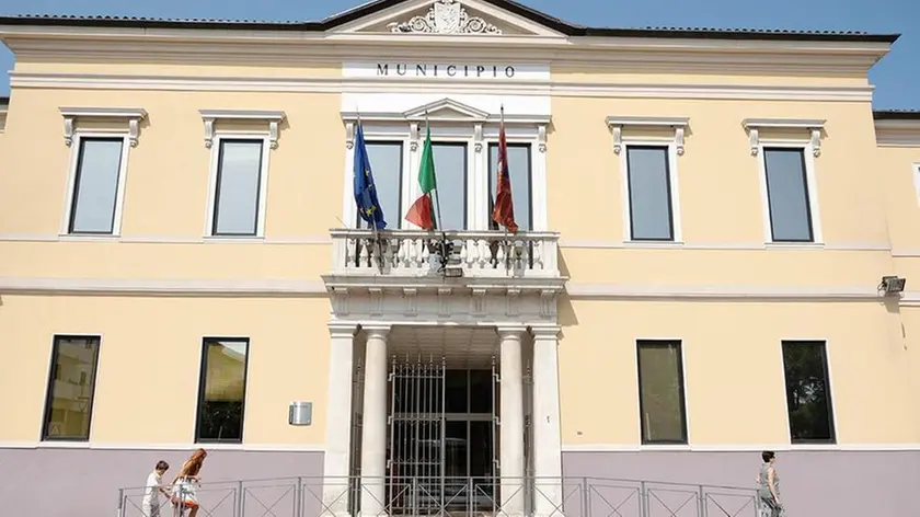 Il municipio di Abano