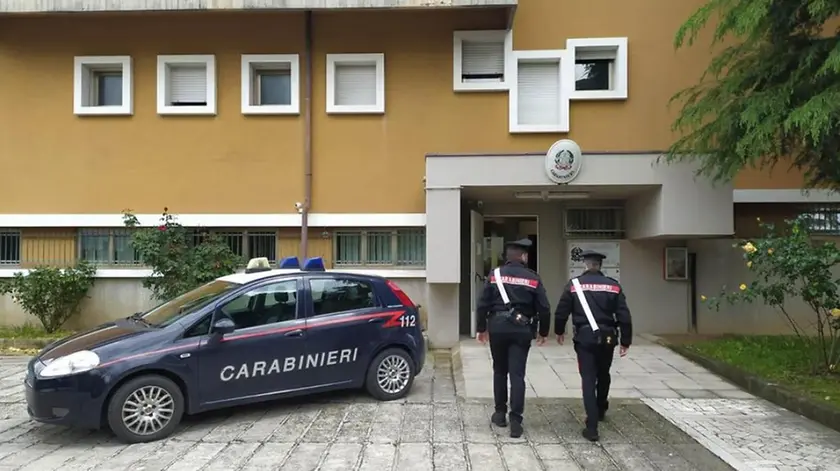 La caserma dei carabinieri di Conselve
