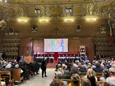 Un momento della cerimonia di inaugurazione dell'anno accademico a Padova