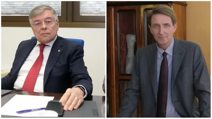 Il presidente del Pollini Flavio Zanonato e il direttore Elio Orio