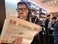 Fabrizio Corona con il mattino di Padova