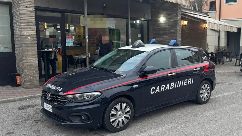 Il locale dove è avvenuta l'aggressione