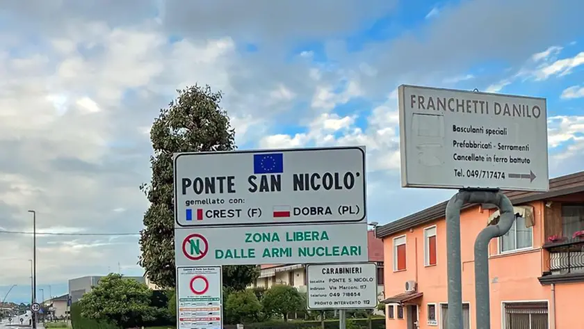 L'ingresso di Ponte San Nicolò