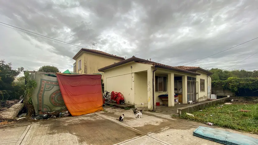 La casa dove vivevano l'aggressore e la vittima, in via Palù Inferiore