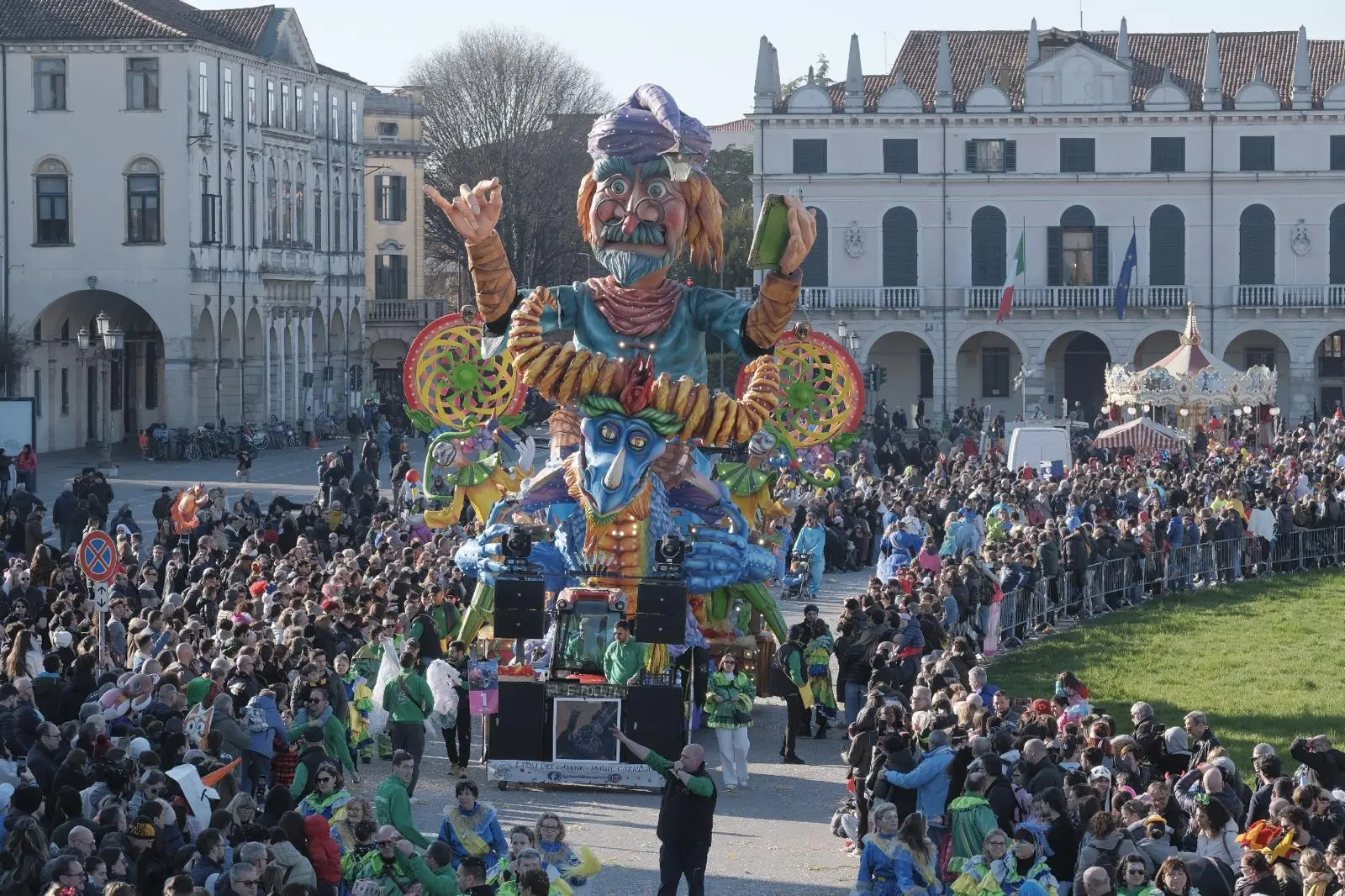 La sfilata in Prato della Valle