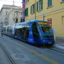 Un tram a Padova (foto Bianchi)