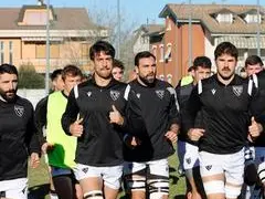 I giocatori del Petrarca Rugby (foto d'archivio)