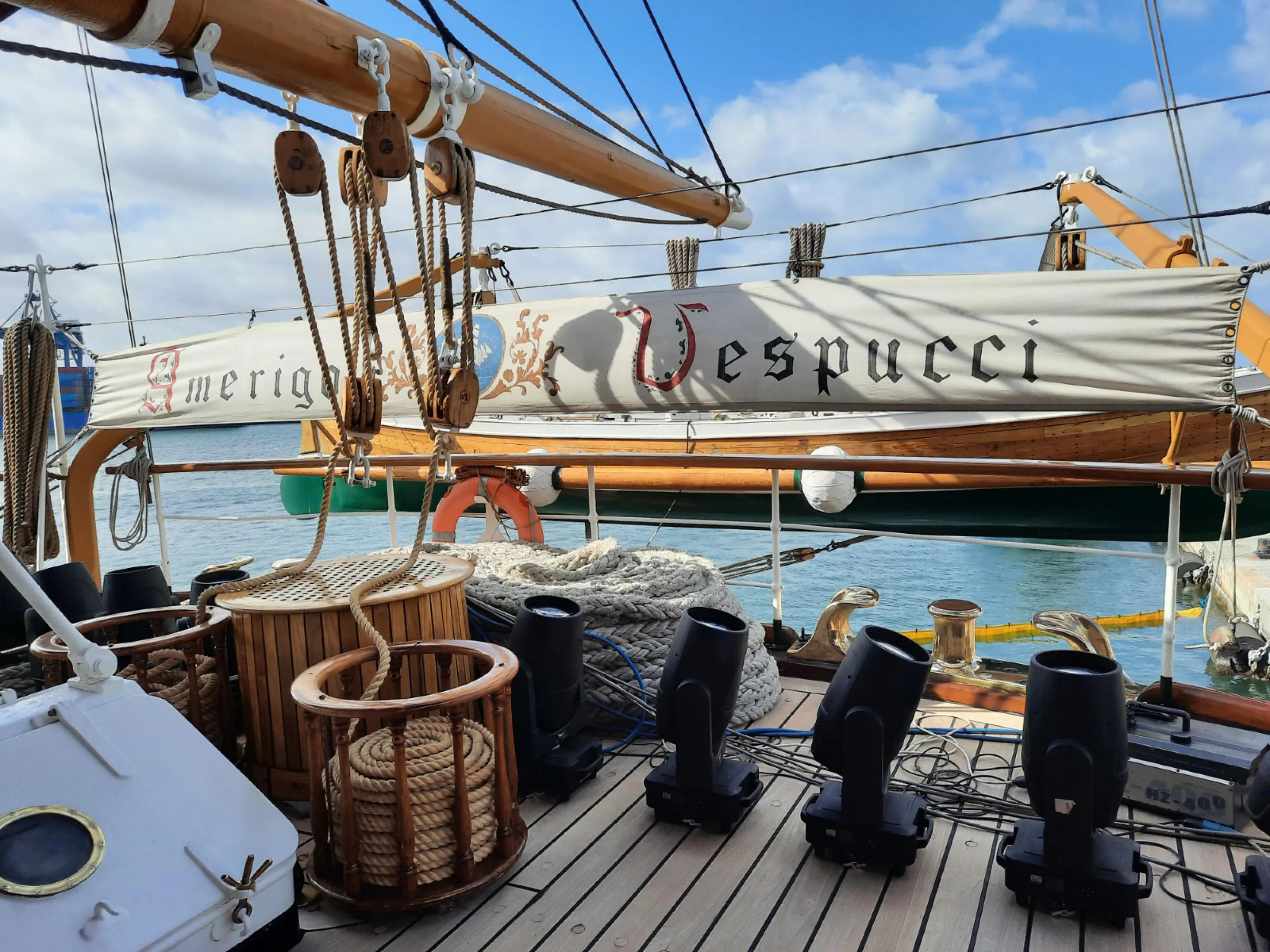 La nave-scuola della Marina Militare Italia "Amerigo Vespucci" farà tappa a Venezia