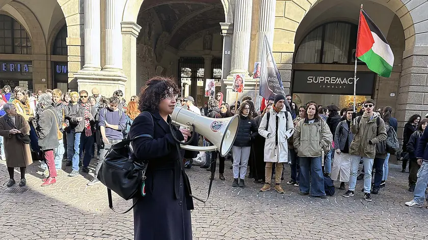 Il corteo pro Palestina a Padova