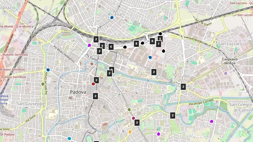 A Padova l'app PadoVia per monitorare gli orari di arrivo dei bus