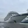 La Viking Star ormeggiata a Fusina