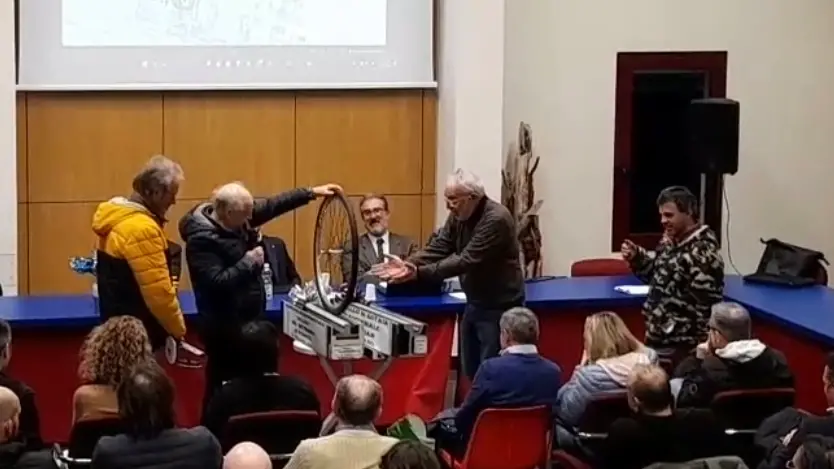 La protesta messa in atto dal Comitato No Tram