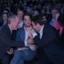 Luca Zaia, Alberto Stefani e Matteo Salvini