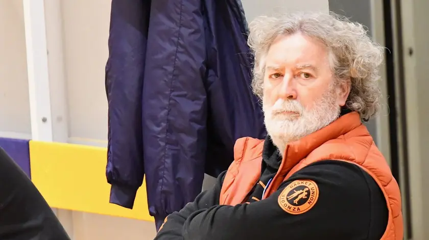 Dario Rigon, storico allenatore e dirigente del Basket Union Vigonza (foto di Adriano Volpin)