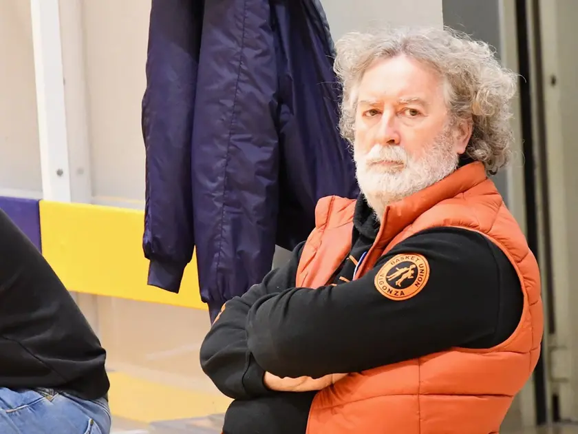 Dario Rigon, storico allenatore e dirigente del Basket Union Vigonza (foto di Adriano Volpin)