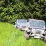 Un'immagine d'archivio di fuoristrada in montagna