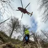 Un intervento del Soccorso alpino