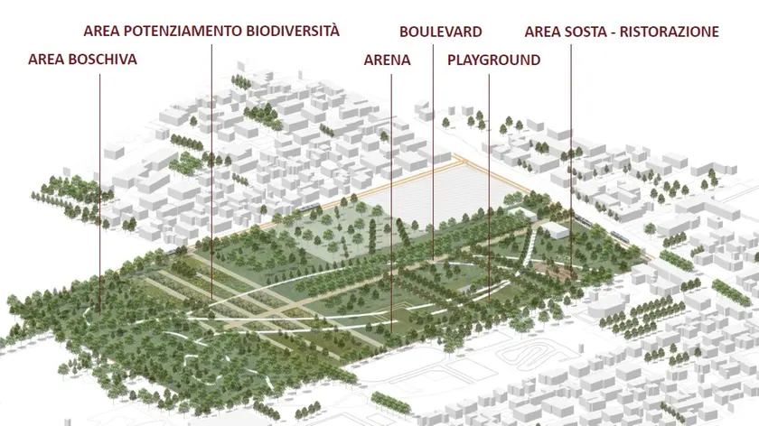 Il progetto della trasformazione dell’ex Caserma Romagnoli in parco pubblico