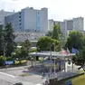 L’ingresso principale dell’Azienda ospedaliera di Padova