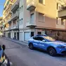 Una volta della polizia di Stato in via Biscaro a Treviso