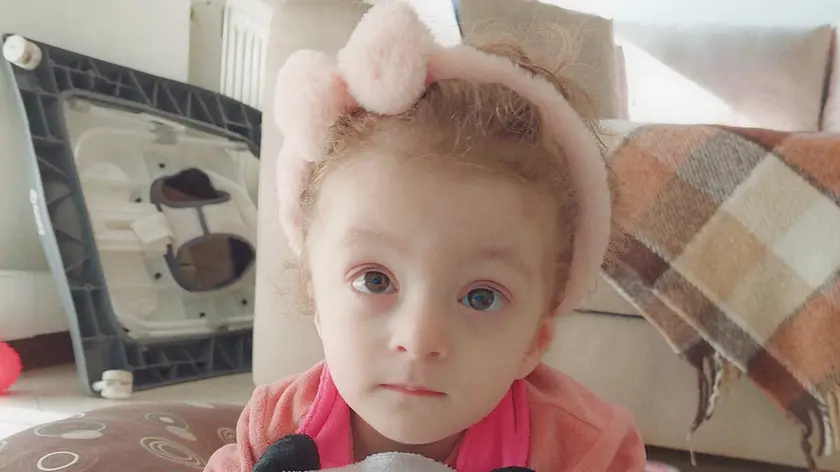 La piccola Elena, mancata ad Amman, in Giordania, a 4 anni e mezzo