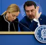 Giorgia Meloni e Matteo Salvini