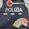 La droga sequestrata dalla polizia